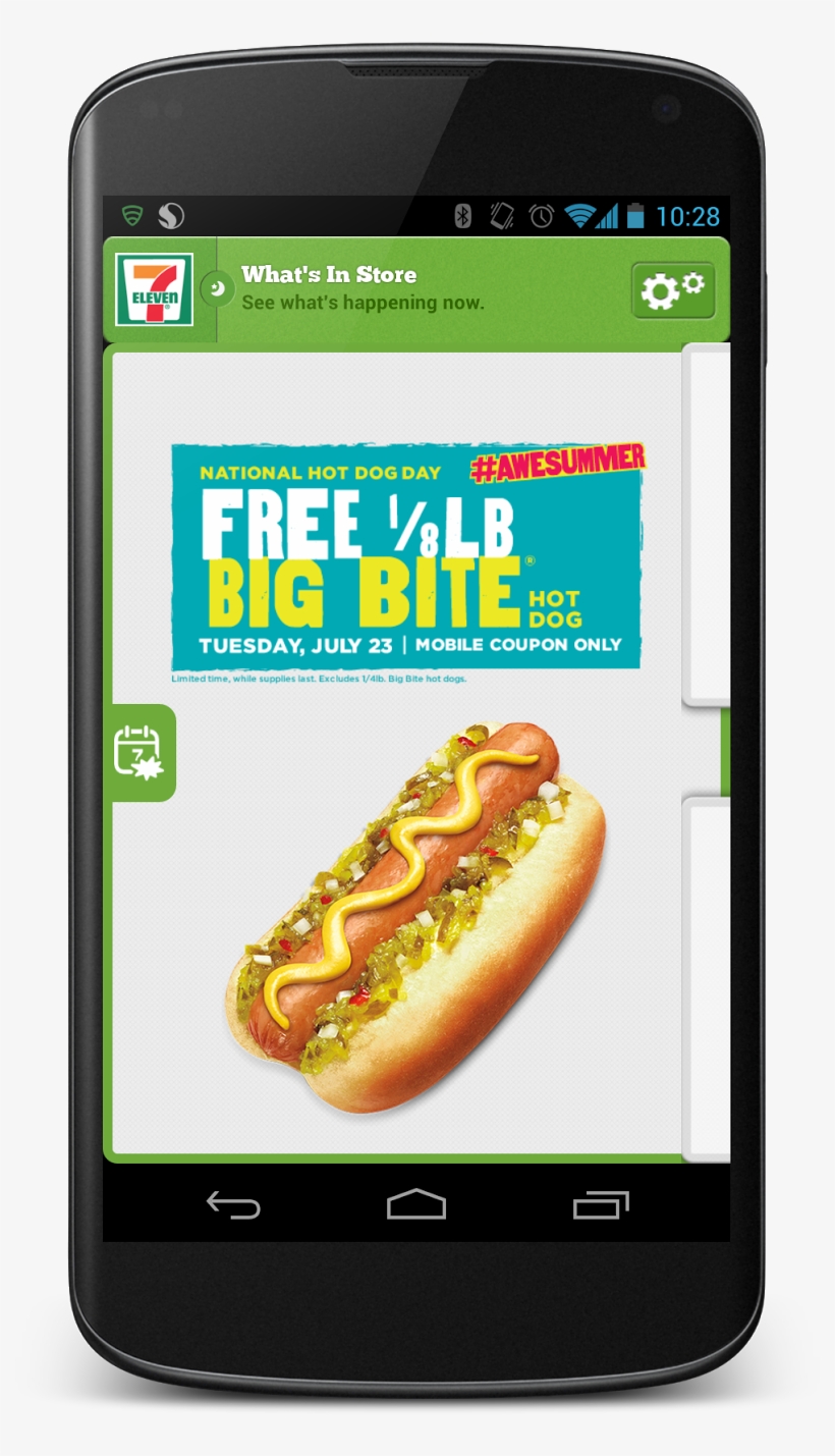 Mark Your Calendar For 7/23 To Get Your Free 1/8 Lb - Smartphone, transparent png