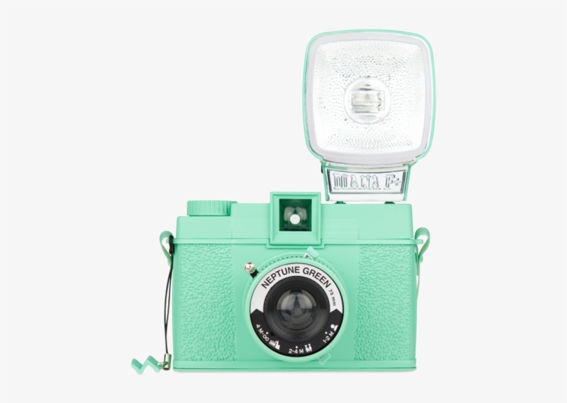 Transparent Camera Tumblr - Lomography Diana Mini Gold Edition Camera With Flash, transparent png