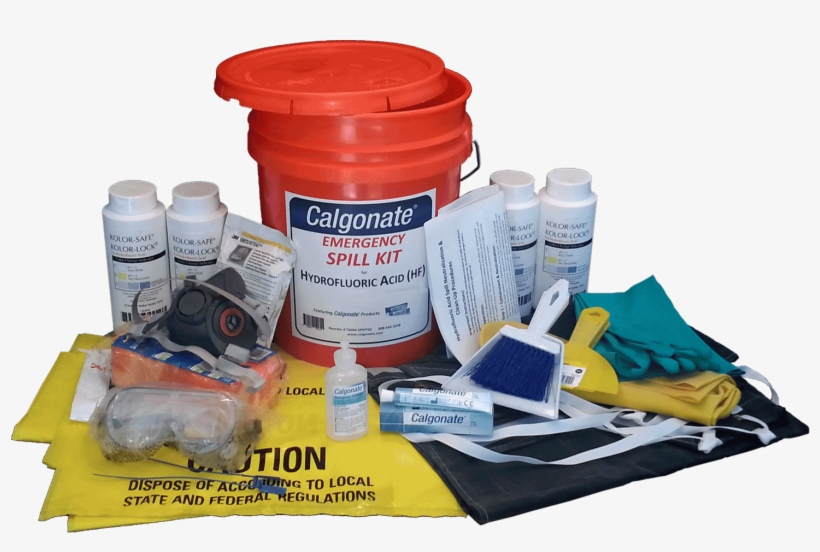 Hydrofluoric Acid Spill Kit, transparent png