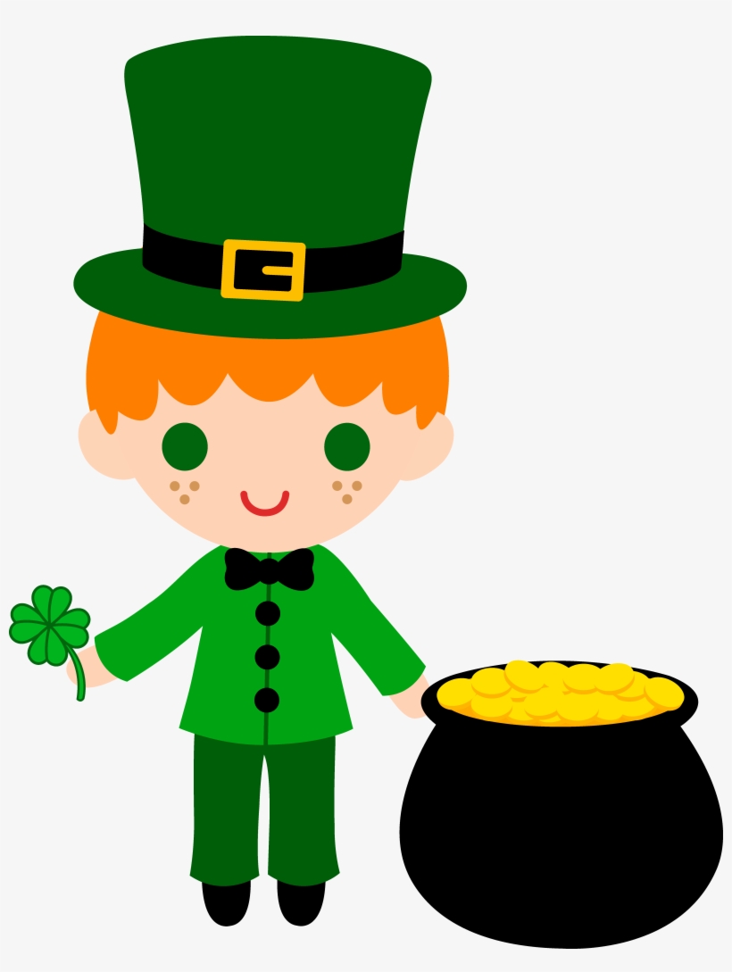 Pictures - Cute Leprechaun, transparent png