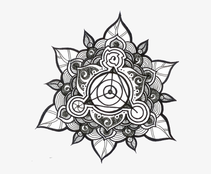 Mandala Tattoos Resolution - Mandala Design Png Transparent, transparent png