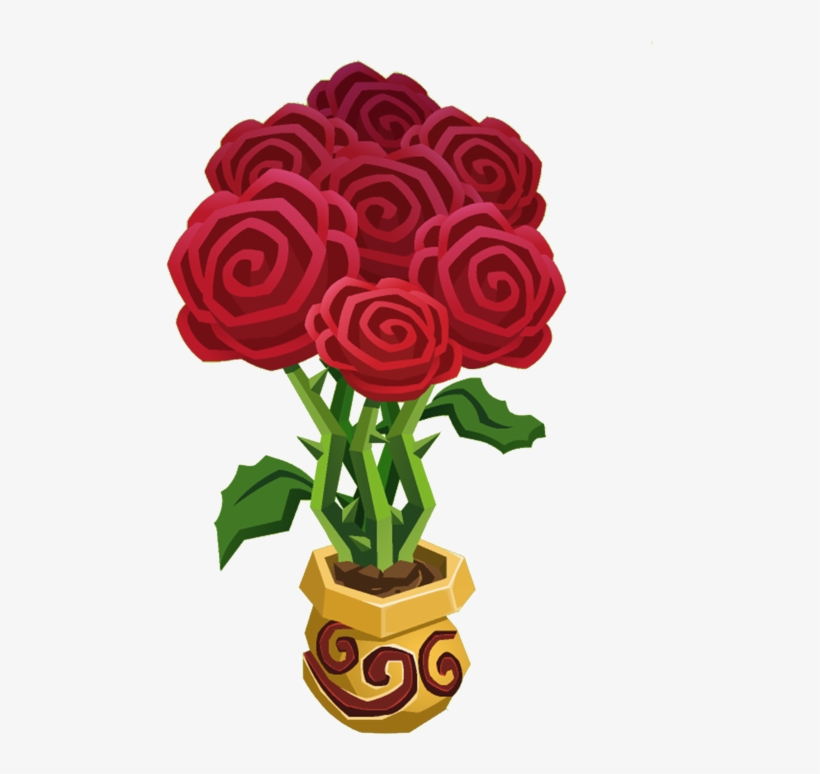 Rose Vase - Flower Bouquet, transparent png