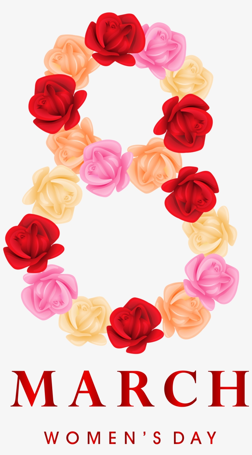 Quotes Clipart Red - 8 March Women's Day Png, transparent png