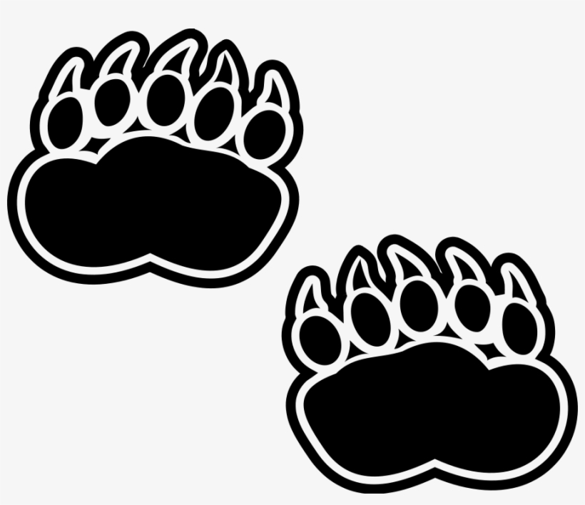 How To Set Use Bear Footprints Clipart, transparent png