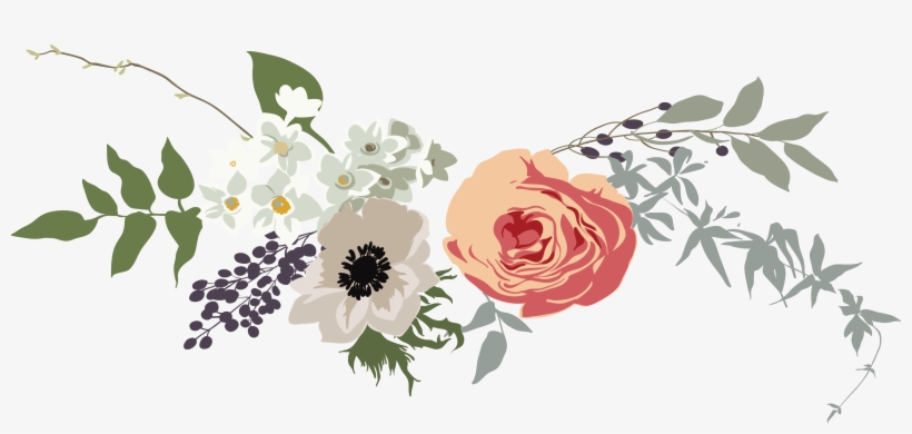 Rose Banner Png Banner Royalty Free Stock - Flower Png For Banner, transparent png