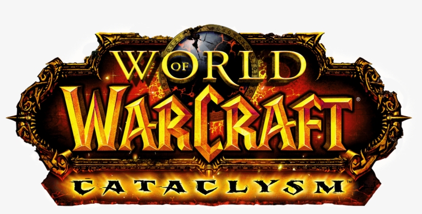 World Of Warcraft Cataclysm Logo - World Of Warcraft, transparent png