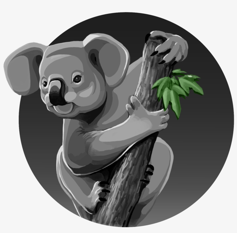 Logo - Koala, transparent png