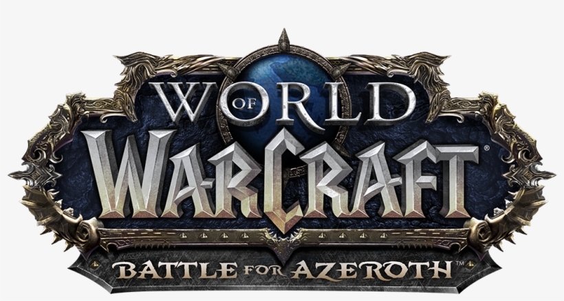 894kib, 1046x603, Latest[1] - World Of Warcraft Battle For Azeroth Logo, transparent png