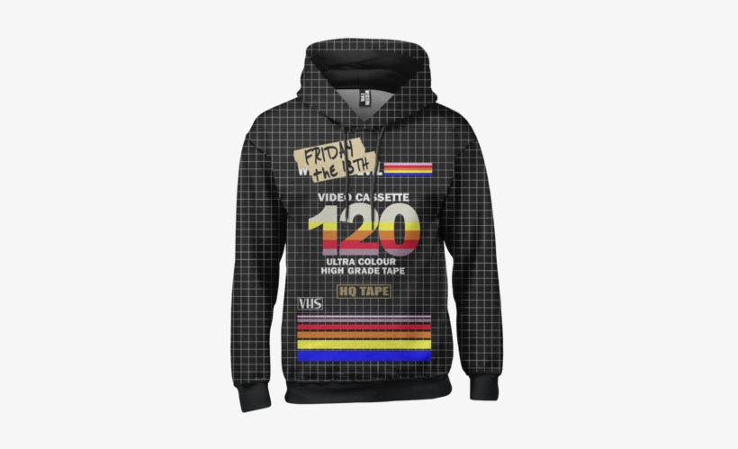 Bootleg Recordable Vhs Hooded Sweater - Hoodie, transparent png