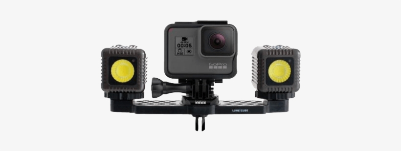 Gopro Hero 5 2 Lume Cubes Special Kit - Lume Cube Dual Kit For Gopro, transparent png