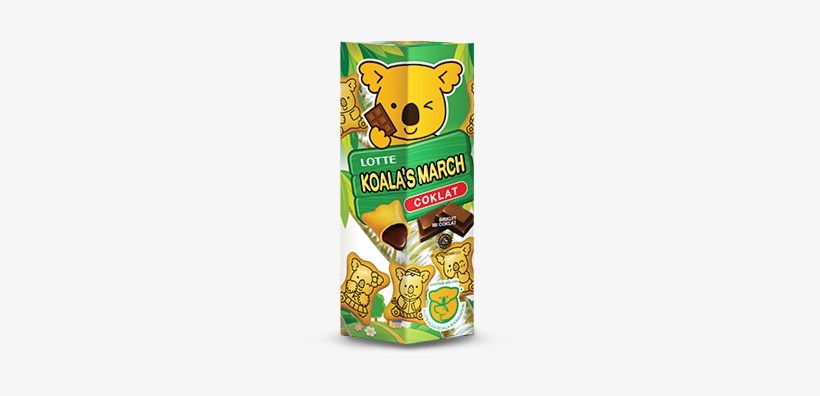 Koala's March Coklat Regular Pack - Coklat Koala, transparent png