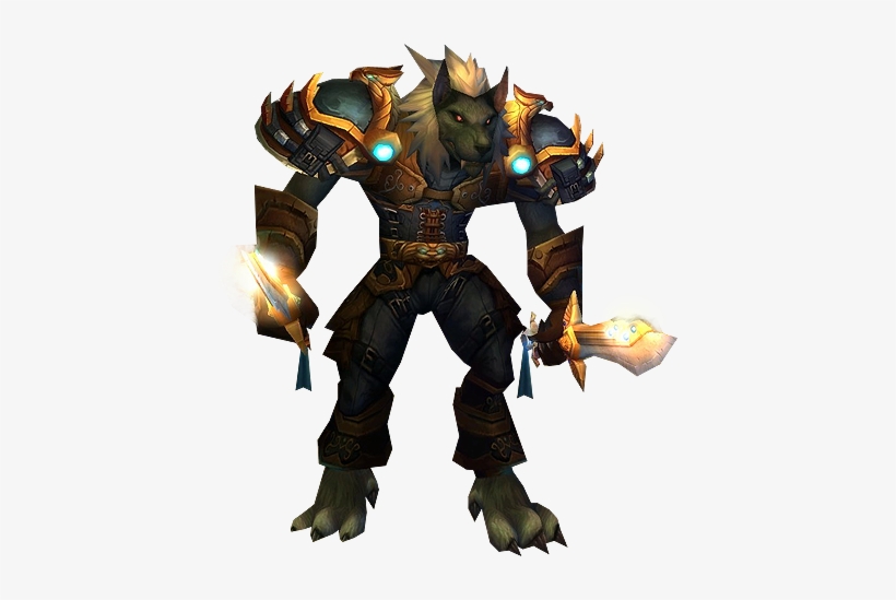 The Playable Worgen Are Worgen Not Human - Wow Vanilla Worgen, transparent png