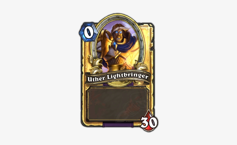 Uther1 - Hearthstone Cartas Doradas Gif, transparent png