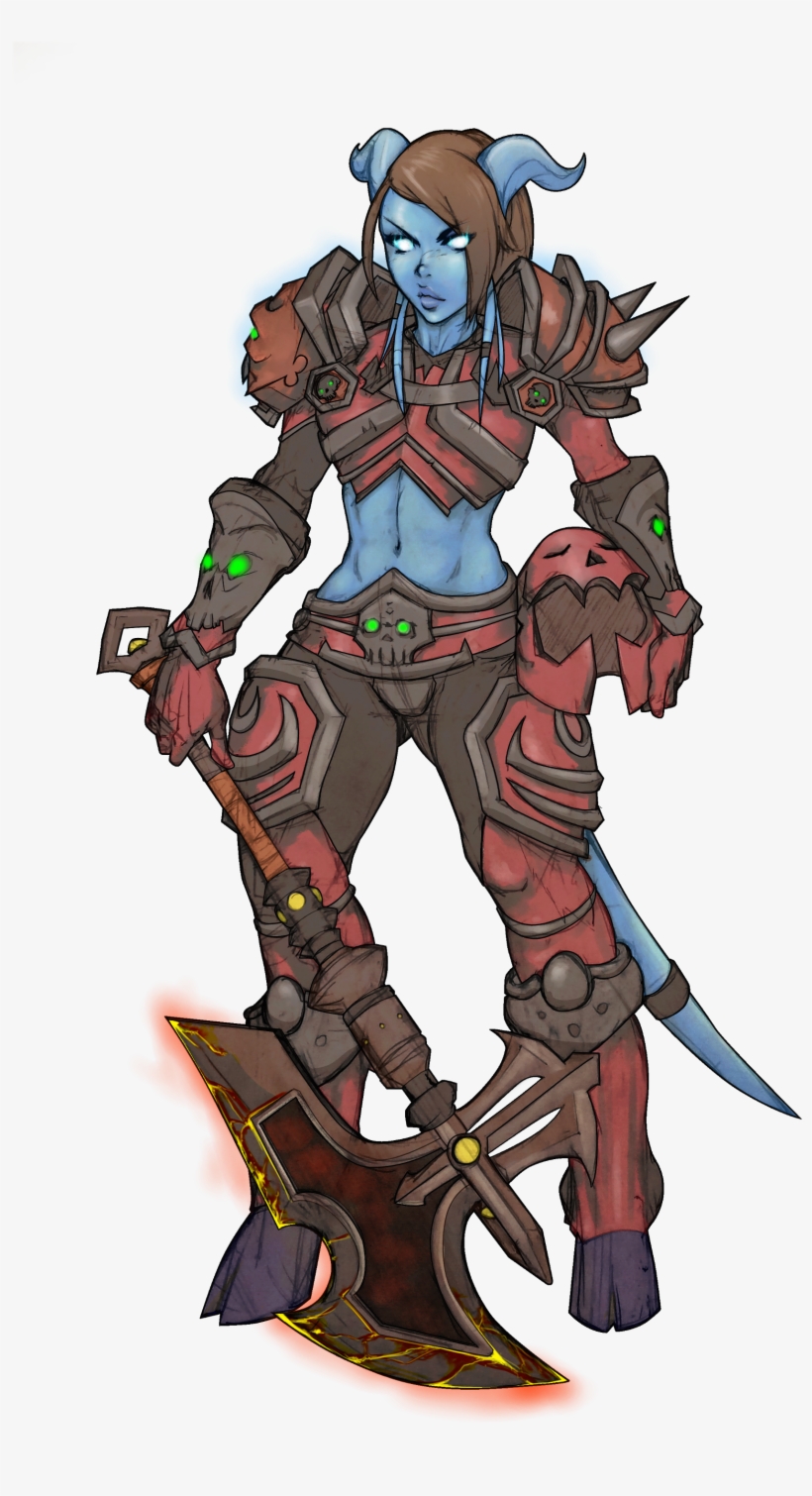 Draenei Death Knight - World Of Warcraft Bitches Transparent, transparent png