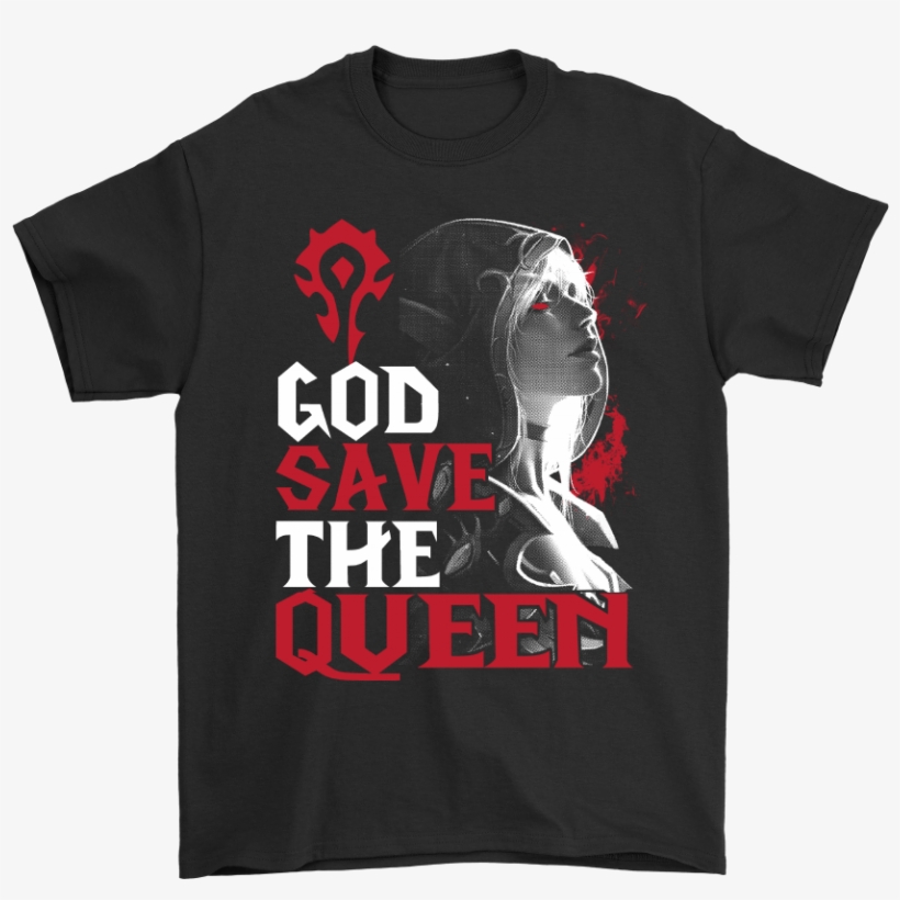 World Of Warcraft God Save The Queen Sylvanas Windrunner - Bad Religion Tee, transparent png
