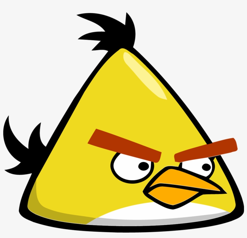 Download Png Ico Icns - Angry Birds Yellow Bird, transparent png