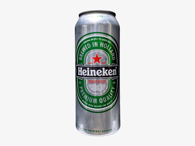 Heineken Can - Heineken Lager - 24 Fl Oz Bottle, transparent png