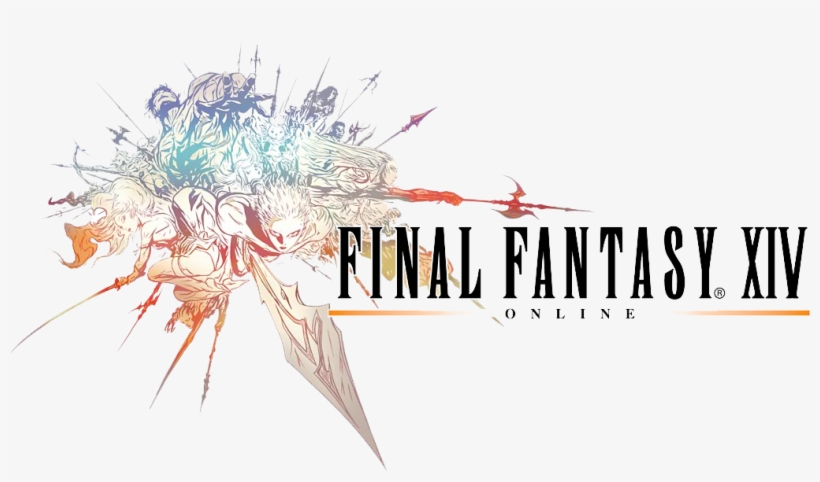 Final Fantasy Xiv Logo, transparent png