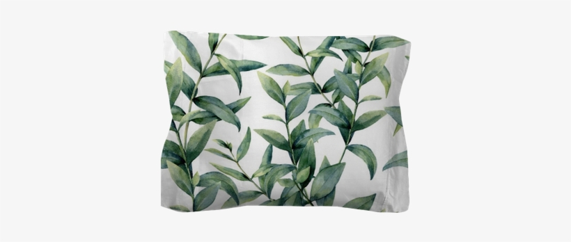 Watercolor Realistic Eucalyptus Pattern - Eucalyptus Pattern, transparent png