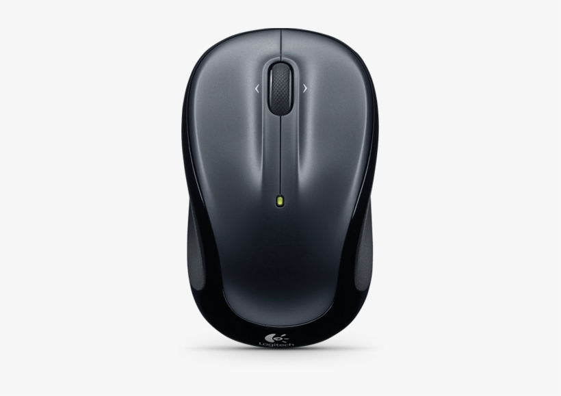 Computer Mouse Png Image - Logitech Mouse M325 Dark Silver 910-002142, transparent png