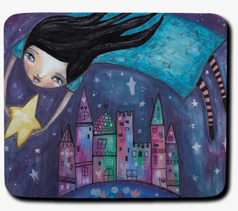 Star Flight Mouse Pad - Fairy, transparent png