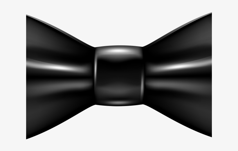 Dark Blue Clipart Navy Bow Tie - Monochrome, transparent png