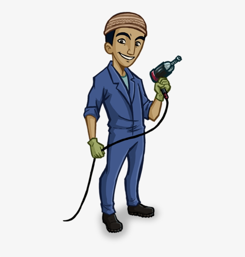 Automotive Service Technician Cartoon 400x780 PNG Download PNGkit