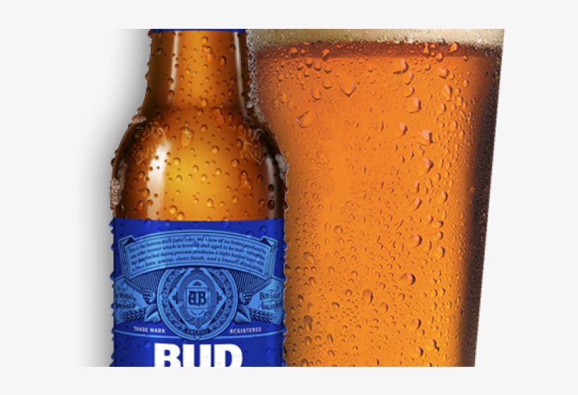 Bud Light Clipart Cerveza - Beer Bottle, transparent png