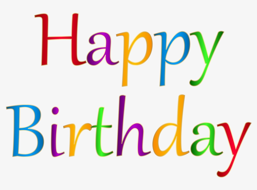 Happy Birthday Png, Download Png Image With Transparent - Happy Birthday Png, transparent png