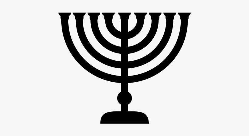 Menorah Rubber Stamp - Red Menorah, transparent png