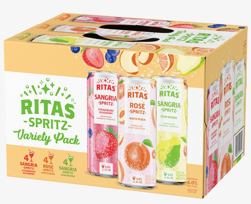 Ritas Spritz Variety Pack - Convenience Food, transparent png