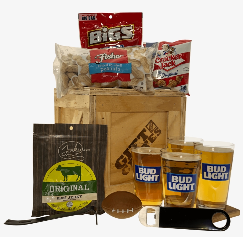 Gift Crate Beer Lovers Bud Light - Box, transparent png