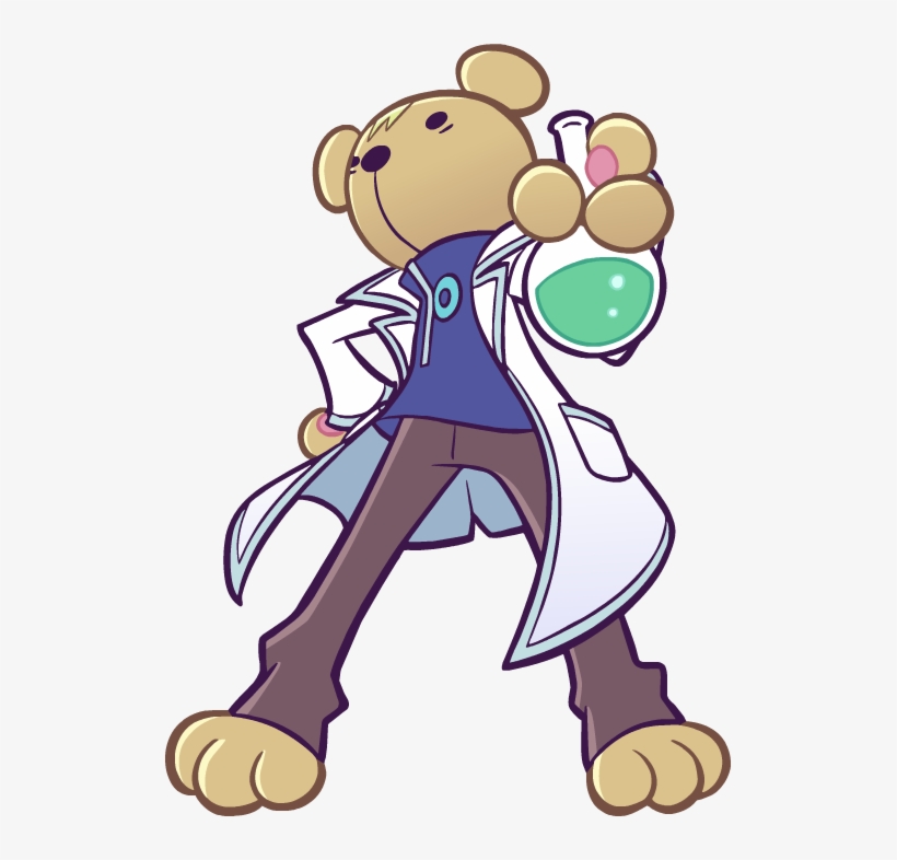 Official Deep Silver On Twitter - Puyo Puyo Tetris Risukuma, transparent png