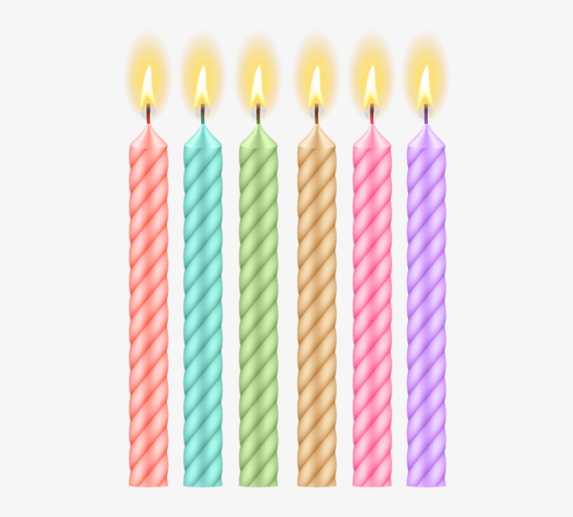 Free Png Download Birthday Candles Set Png Images Background - Birthday Candle Green Png, transparent png