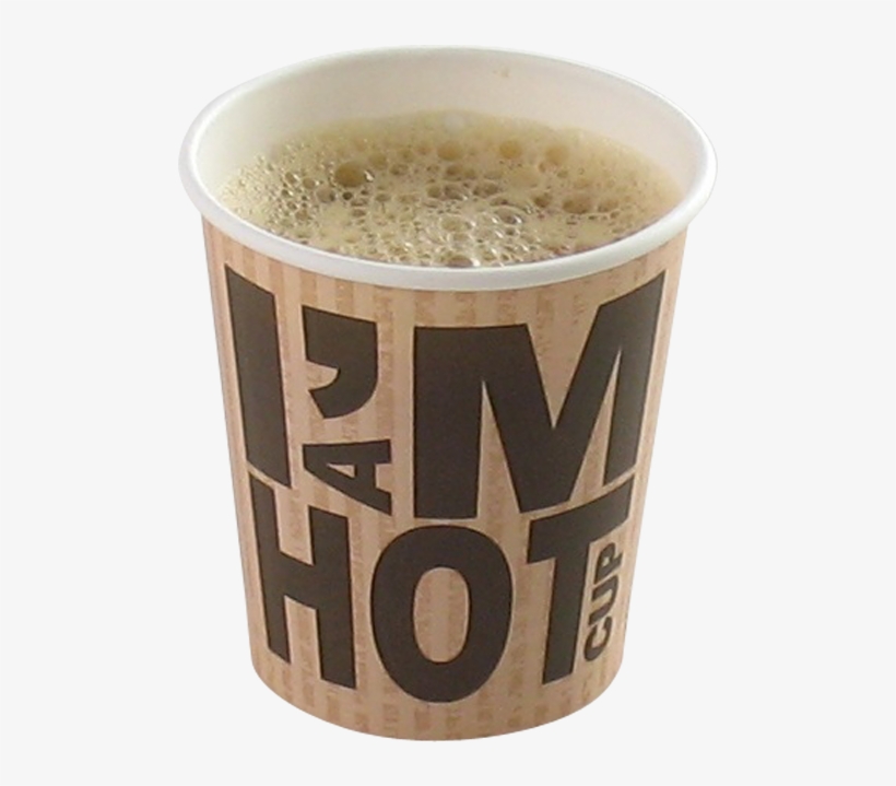 I'm Concept, Cup, I'm A Hot Cup, Cardboard And - Tea Paper Cup, transparent png