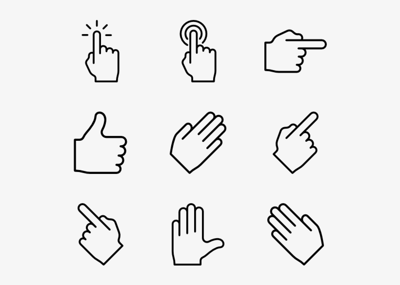 Hands And Gestures - Gestures Nonverbal Communication, transparent png