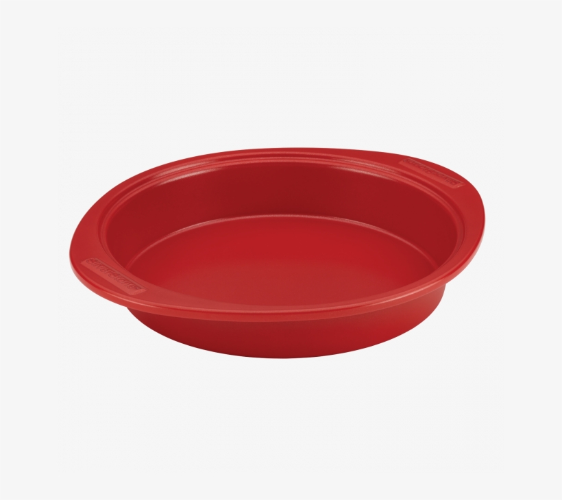 Silverstone Bakeware Round Cake Pan Red - Bread Pan, transparent png