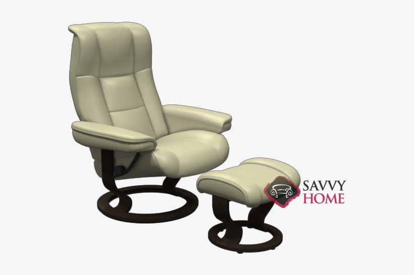 Chelsea Small Stressless Recliner And Ottoman In Paloma - Stressless, transparent png