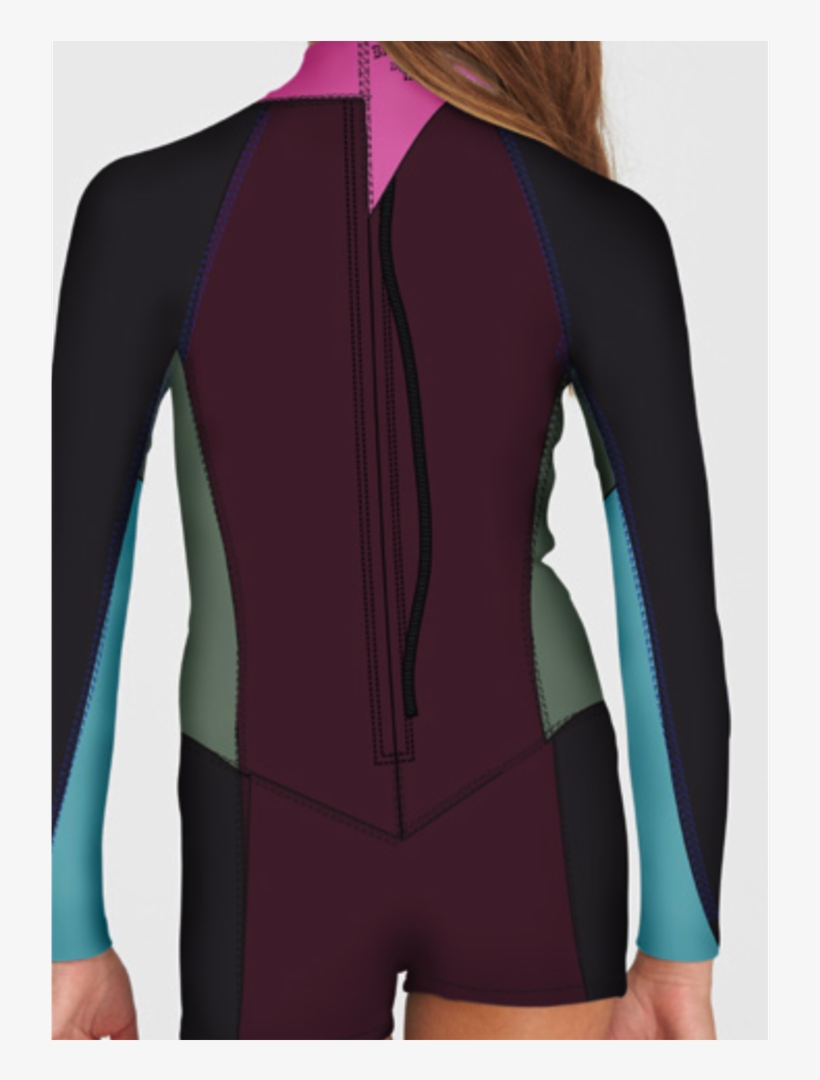 2mm Springsuit Billabong Teen Surf Capsule Fever L/s - Mulberry Springsuit Billabong, transparent png