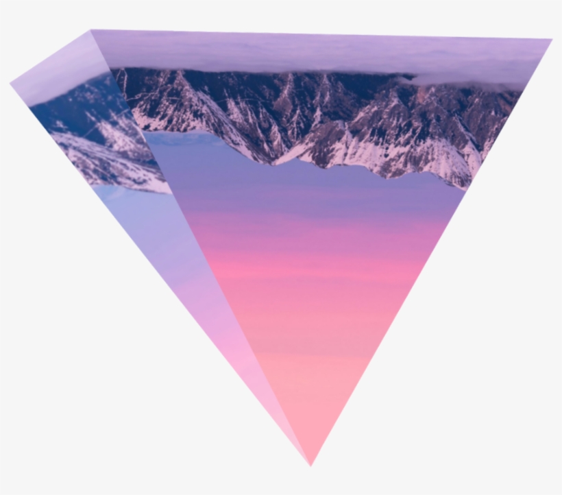 Pyramid Sticker - Triangle, transparent png
