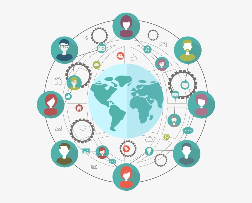 Digital Asset Management Diagram - Mapa Del Mundo Corcho, transparent png