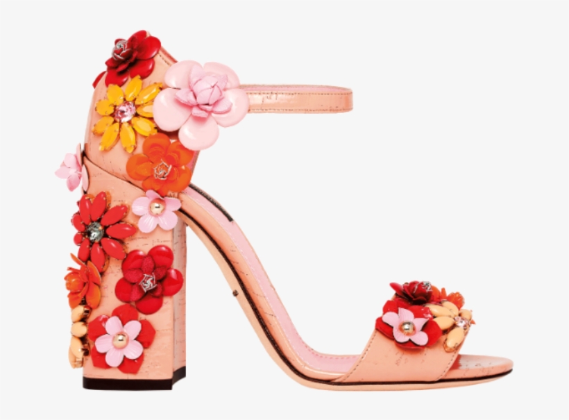 Embellished Leather Sandals From Dolce & Gabbana - Sandal, transparent png