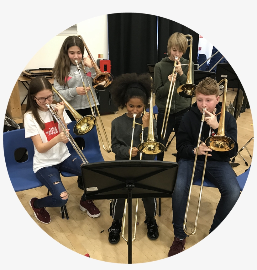 Concert Band - Types Of Trombone, transparent png