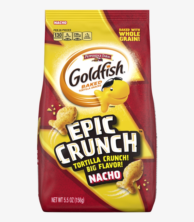 Epic Crunch Goldfish, transparent png