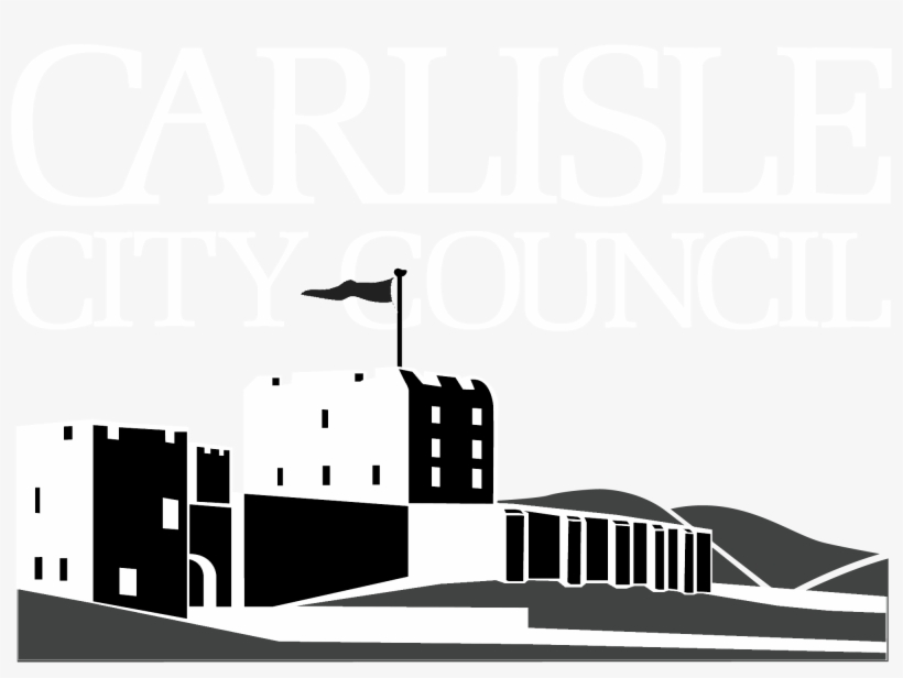 L0007 White Carlisle Council - Illustration, transparent png
