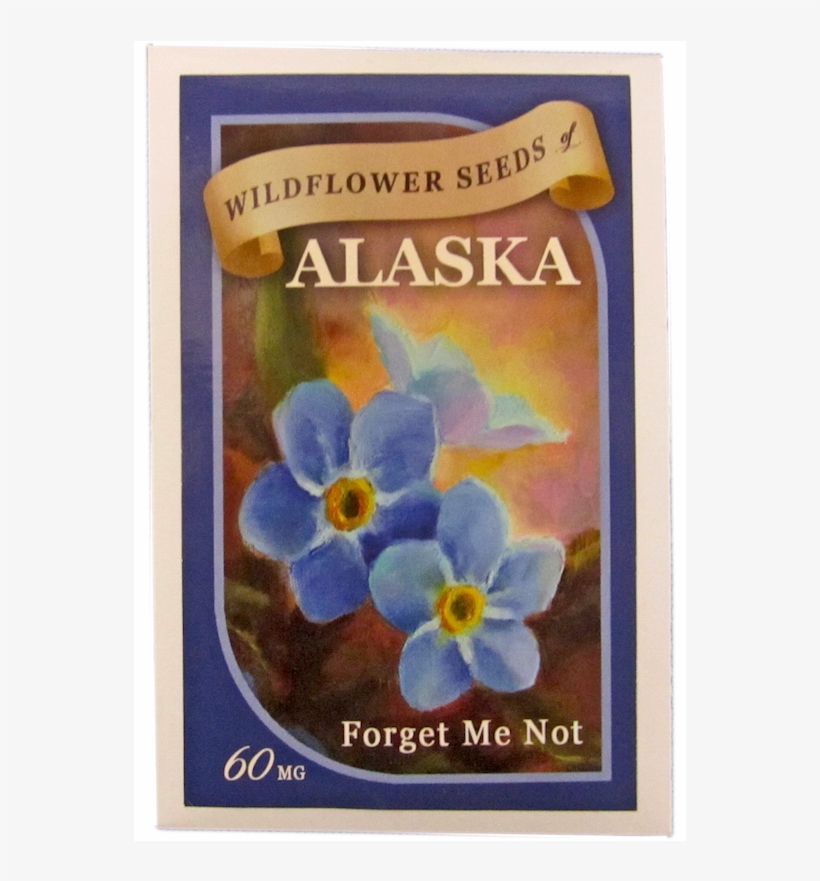 Forget Me Not Seed Packet - Alpine Forget-me-not, transparent png