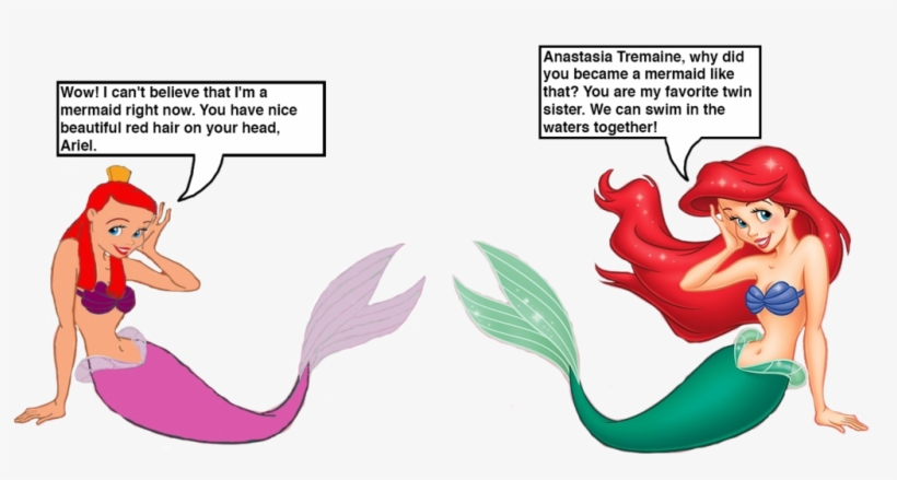 This Png File Is About Twin , Sister - Ariel's Twin Sister, transparent png