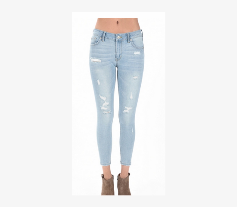 Dreamy Denim Med Rise - High Heels, transparent png