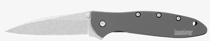 Kershaw Leek Stonewashed Blade, transparent png