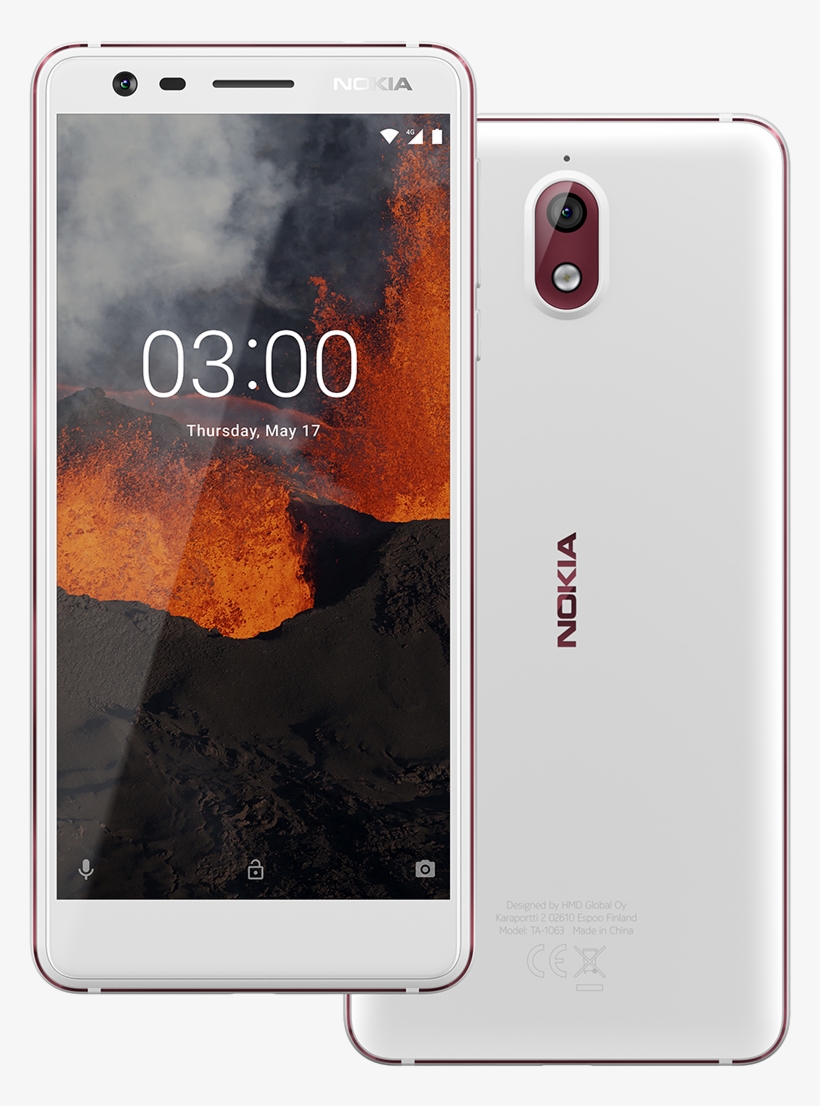 Nokia Phones / Hmd Global - Nokia 3.1 Ta 1049, transparent png